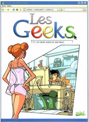 couverture, jaquette Les geeks 1  - Un clavier azerty en vaut deuxOpé été (soleil bd) BD