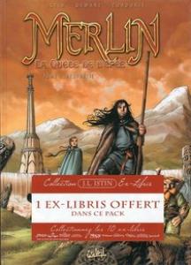 couverture, jaquette Merlin - La quête de l'épée 1  - ProphéthieAvec ex-libris (soleil bd) BD