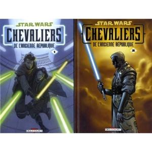 couverture, jaquette Star Wars (Légendes) - Chevaliers de l'Ancienne République 1  - Tomes 1 & 2Pack Noël 2009 (delcourt bd) Comics