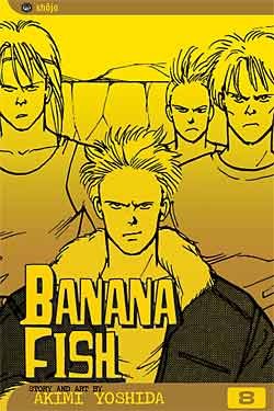 couverture, jaquette Banana Fish 8 Américaine (Viz media) Manga