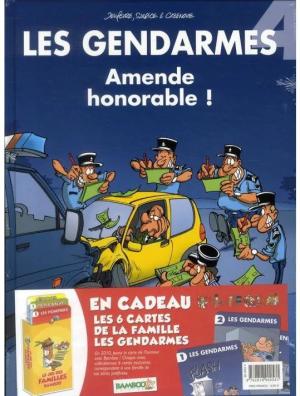 couverture, jaquette Les gendarmes 4  - Amende honorable !Avec jeu de cartes (bamboo) BD