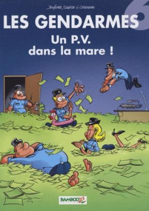 couverture, jaquette Les gendarmes 6  - Un P.V. dans la mare !Avec jeu de cartes (bamboo) BD