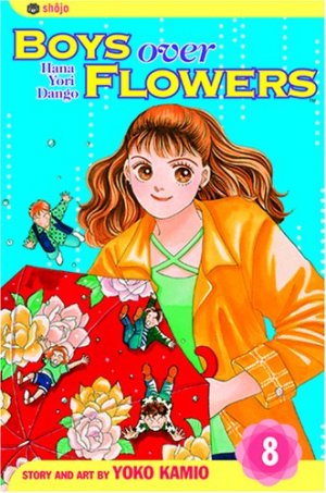 couverture, jaquette Hana Yori Dango 8 Américaine (Viz media) Manga