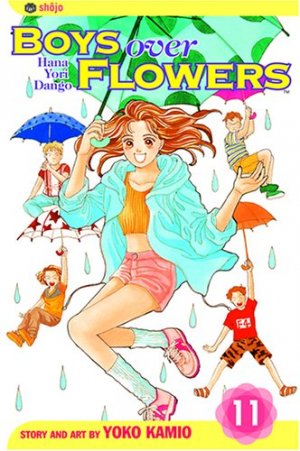 couverture, jaquette Hana Yori Dango 11 Américaine (Viz media) Manga