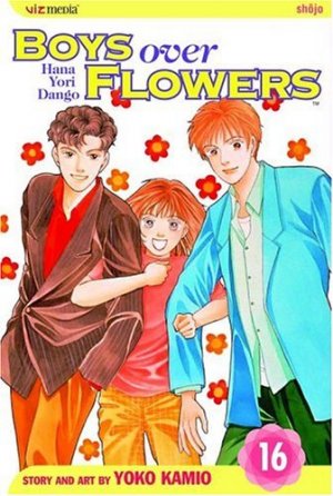 couverture, jaquette Hana Yori Dango 16 Américaine (Viz media) Manga