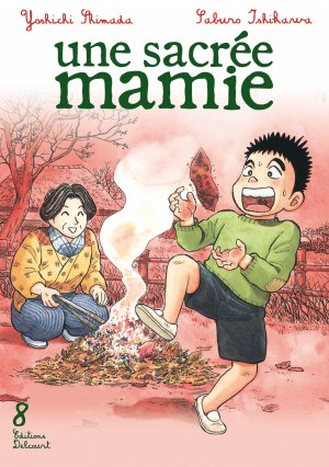 couverture, jaquette Une Sacrée Mamie 8  (Delcourt Manga) Manga