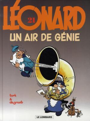 couverture, jaquette Léonard 21  - Un air de génieRéédition (le lombard) BD