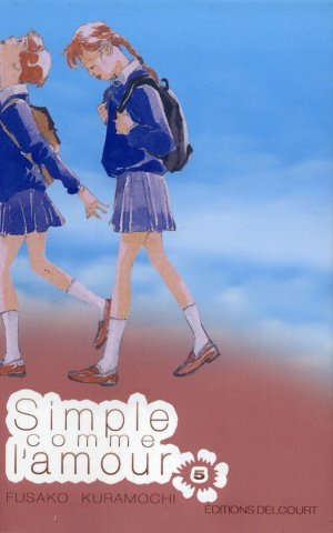 couverture, jaquette Simple comme l'amour 5  (Delcourt Manga) Manga