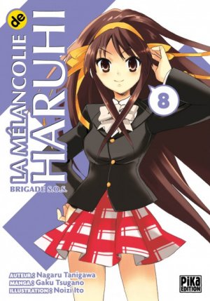 couverture, jaquette La Mélancolie de Haruhi Suzumiya 8  (pika) Manga