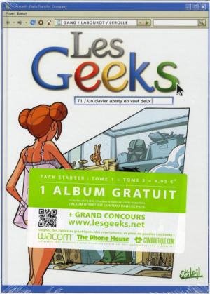couverture, jaquette Les geeks 1 - Tomes 1 & 2Pack (soleil bd) BD
