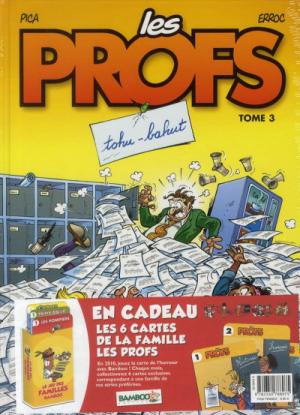 couverture, jaquette Les profs 3 - Tohu-bahutAvec jeu de cartes (bamboo) BD