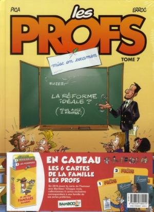 couverture, jaquette Les profs 7 - Mise en examenAvec jeu de cartes (bamboo) BD