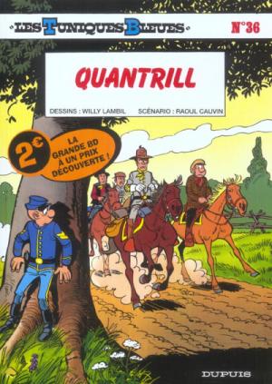 couverture, jaquette Les tuniques bleues 36  - QuantrillPrix découverte (dupuis) BD