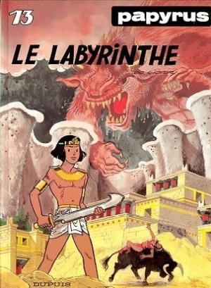 couverture, jaquette Papyrus 13  - Le labyrinthe1ère édition (dupuis) BD
