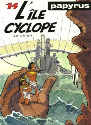couverture, jaquette Papyrus 14  - L'île cyclope1ère édition (dupuis) BD