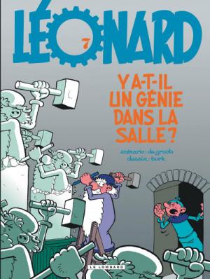 couverture, jaquette Léonard 7  - Y a-t-il un génie dans la salle ?Réédition 2003 (le lombard) BD