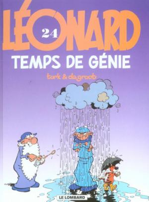 couverture, jaquette Léonard 24  - Temps de génieRéédition 2003 (le lombard) BD