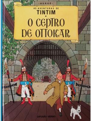 Tintin (Les aventures de) édition Portugais