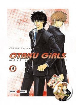 Otaku Girls Avec badge 4 Manga