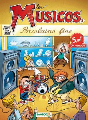 couverture, jaquette Les musicos 3  - Porcelaine fineTop humour (bamboo) BD