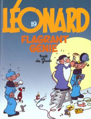 couverture, jaquette Léonard 19  - Flagrant génie (dargaud) BD