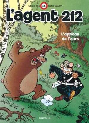 couverture, jaquette L'agent 212 15  - L'appeau de l'oursRéédition 2011 (dupuis) BD