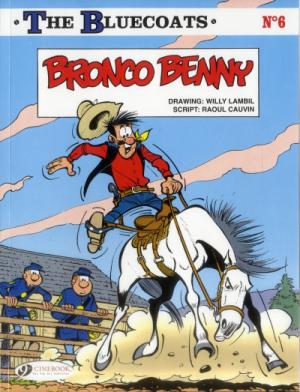 couverture, jaquette Les tuniques bleues 6  - Bronco Benny (Cinebook Publishers) BD