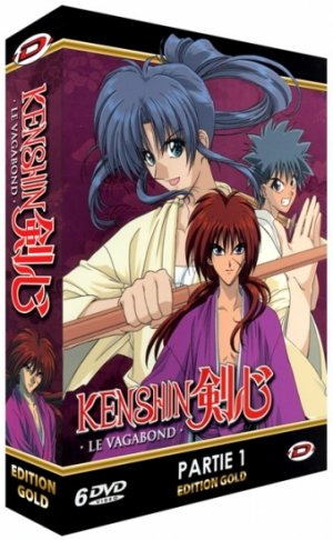 couverture, jaquette Kenshin le Vagabond - Saisons 1 et 2 1 EDITION GOLD (Dybex) Série TV animée