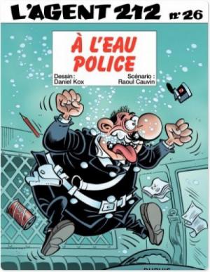 couverture, jaquette L'agent 212 26  - À l'eau policeLes indispensables (dupuis) BD