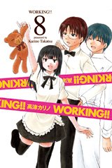 couverture, jaquette Working!! 8  (Square enix) Manga