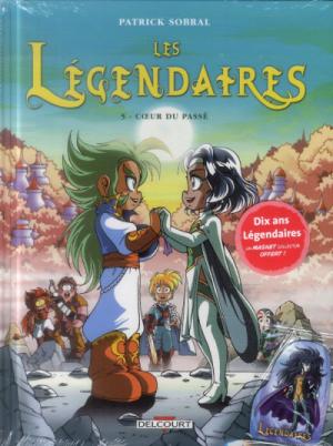 couverture, jaquette Les Légendaires 5  - Coeur du passé (+ magnet)Limitée (delcourt bd) BD