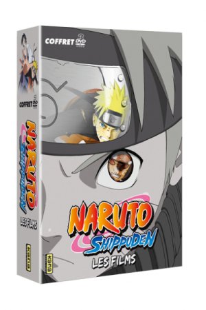 couverture, jaquette Naruto Shippuden - Les 3 premiers films  Pack Simple DVD (Kana home video) Produit spécial anime