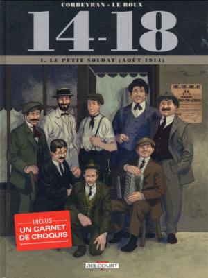 14-18 édition Avec carnet de croquis