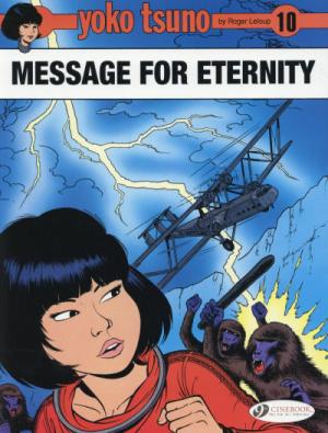 couverture, jaquette Yoko Tsuno 10  - Message for eternityAnglaise (Cinebook Publishers) BD