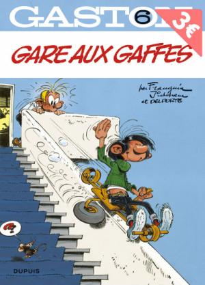 couverture, jaquette Gaston 6  - Gare aux gaffesLire en short - été 2015 (dupuis) BD