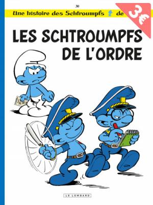 couverture, jaquette Les Schtroumpfs 30  - Les Schtroumpfs de l'ordreété BD 3 euros (le lombard) BD