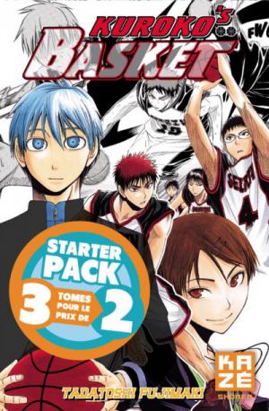 couverture, jaquette Kuroko's Basket - Tomes 1 à 3Starter pack (kazé manga) Manga