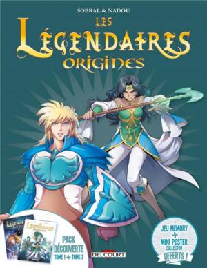 couverture, jaquette ###NON CLASSE### 1 - Tomes 1 & 2Fourreau (delcourt bd) Inconnu