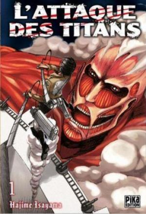 couverture, jaquette L'Attaque des Titans   - Tomes 1 et 2Pack promo (pika) Manga