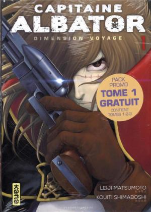 couverture, jaquette Capitaine Albator : Dimension voyage 1 - Tomes 1 à 3Pack (kana) Manga