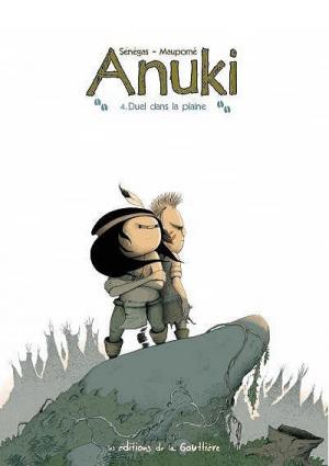 couverture, jaquette Anuki 4  (les éditions de la gouttière) BD
