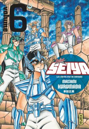couverture, jaquette Saint Seiya - Les Chevaliers du Zodiaque 6 Deluxe - 2ème édition (kana) Manga