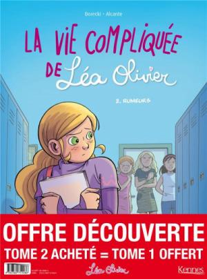 couverture, jaquette ###NON CLASSE### 1 - La vie compliquée de Léa Olivier - pack tomes 1 et 2 (# a renseigner) Inconnu