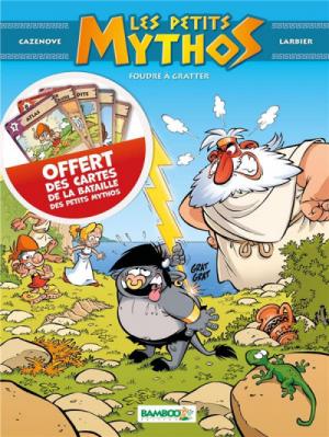 couverture, jaquette Les petits mythos 1  - Foudre à gratterAvec jeu de cartes (bamboo) BD