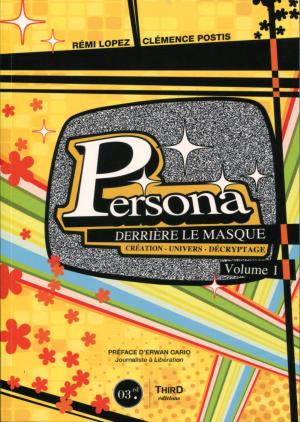 couverture, jaquette Persona - Derrière Le Masque 1  (Third éditions) Roman