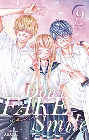 couverture, jaquette Don't Fake Your Smile 9  (akata) Manga