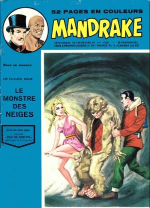 Mandrake Le Magicien 408 - Le monstre des neiges