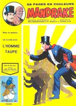Mandrake Le Magicien 411 - L'homme taupe