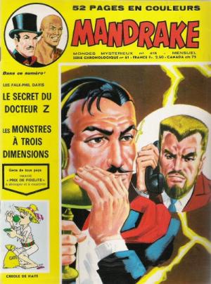 Mandrake Le Magicien 415 - Le secret du Docteur Zède