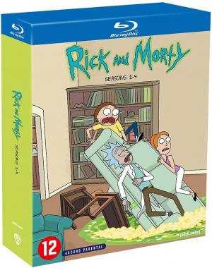 Rick et Morty édition Coffret saison 1 à 4